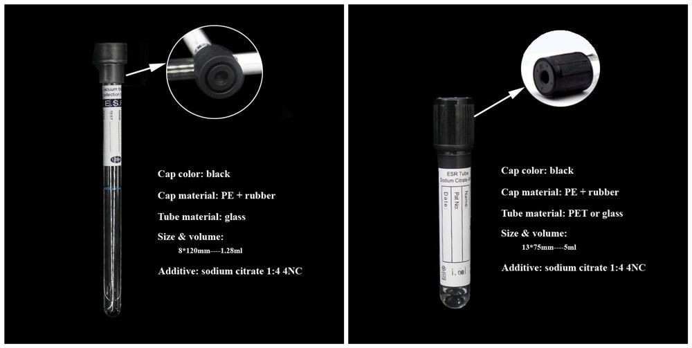 8x120mm Blood Collection ESR Tube_