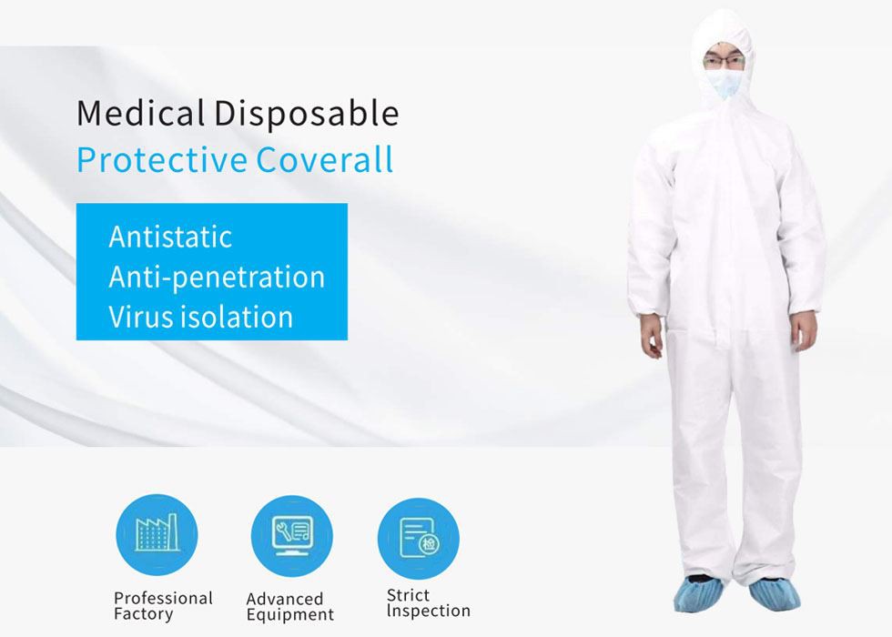 White Protective Body Clothes