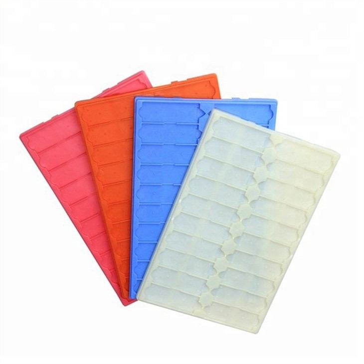 20 Place Plastic Microscope Slide Tray