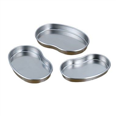 Different Sizes Hospital Use Stainless Steel Medicine Kidney-Shaped Dish Emesis Basin