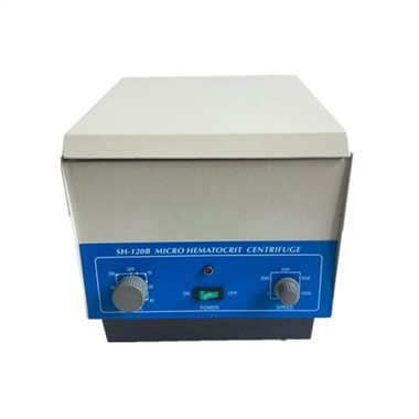 SH120 75mm 24 Capillary Tubes Brushless Motor Lab Centrifuge Machine Micro Hematocrit Centrifuge