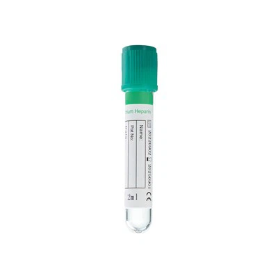 Disposable PET Glass Vacutainer Vacuum Blood Collection Tube Heparin Lithium 5ml Blood Specimen Collection Vial