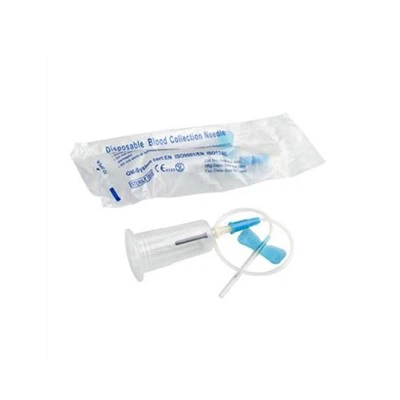 Disposable Medical Sterile Safety Blood Collection Needles Butterfly Needles With Holder
