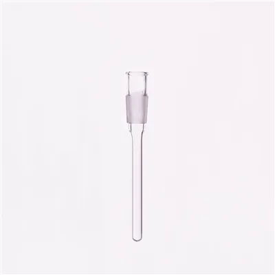 Lab Glassware Glass Vacuum Receiving Tube,Standard Ground Mouth