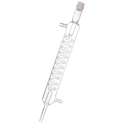 Water Cooled Condenser Liebig Condenser Glass Glass Condenser With Bulbed Inner Tube