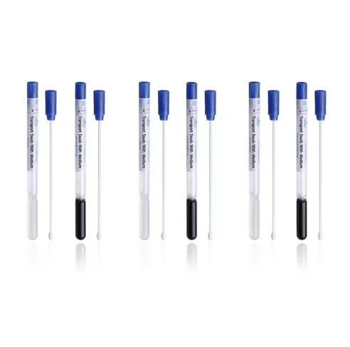 Sterile Specimen Collection Amies Stuart Cary Blair Transport Gel Swab with Gel Medium